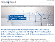 Tablet Screenshot of novamonitoring.com